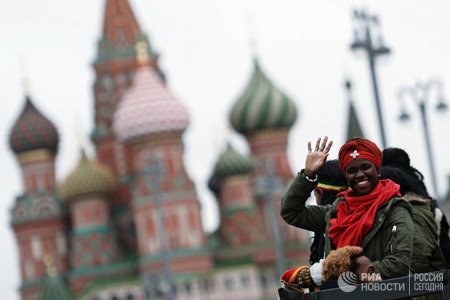 В Москве торжественно открылся Всемирный Фестиваль молодежи и студентов (ФОТО)