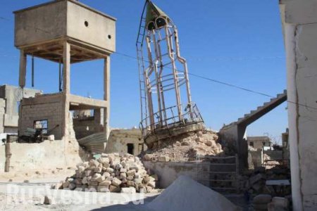 Сирия: Боевики ИГИЛ уничтожили древнюю мусульманскую святыню сразу после визита журналистов «Аль-Арабии» — репортаж РВ (ФОТО)