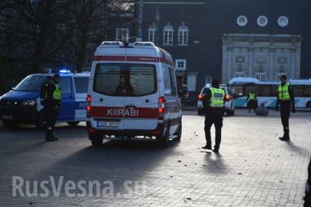 В Эстонии полицейские застрелили мужчину, бросавшегося на прохожих с ножами (ФОТО)