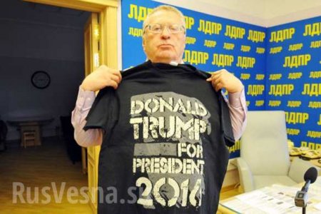 «Фанат Жириновского»: Кива похвастался, что подарил российскому политику футболку (ФОТО)