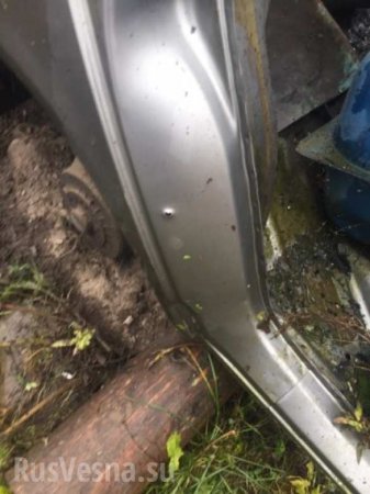 На Закарпатье взорвали машину соратника Порошенко (ФОТО)