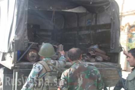 Операция в Цитадели Алеппо: обученные русскими сирийские военные обезвредили «адский огонь» (ФОТО, ВИДЕО)