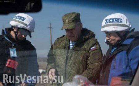 Как нацгвардия пытается выдавить российских военных с Донбасса (ФОТО)