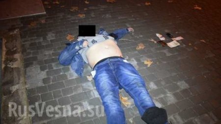 Пьяный украинский морпех упал в яму и разбился насмерть в центре Николаева (ФОТО, ВИДЕО)