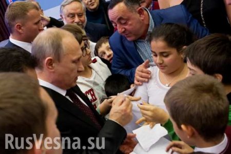 Путин ответил на вопрос детей об отношении к оппозиции (+ВИДЕО)