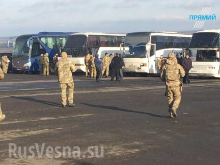 МОЛНИЯ: на Донбассе начался обмен пленными (ФОТО)