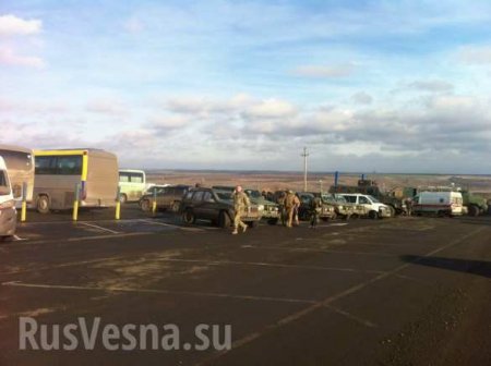 МОЛНИЯ: на Донбассе начался обмен пленными (ФОТО)
