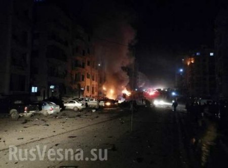 МОЛНИЯ: Мощным взрывом в Идлибе уничтожен штаб боевиков с Кавказа, 50 убитых и раненых (ФОТО)