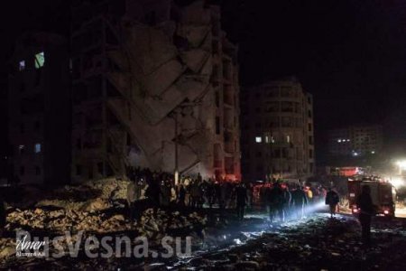 BREAKING: Powerful blast in Idlib destroyed Caucasus militants command point, 100 dead and wounded (+VIDEO, PHOTO)