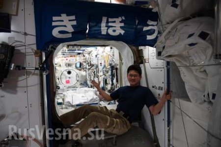 Японский астронавт за три недели на МКС вырос на 9 см
