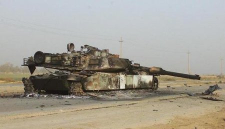 Кладбище танков Abrams иракской армии