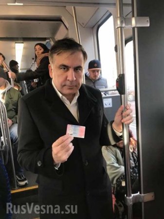 Нидерланды выдали Саакашвили паспорт (ФОТО)