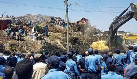 В Мозамбике под горой мусора погибли 17 человек