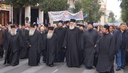 «Греция, религия, православие»: В центре Афин прошёл митинг в поддержку православия