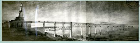 Сталинский проект Керченского моста 1949 г.