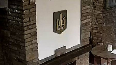 СБУ выдворила поляка, который сжег герб Украины в камине