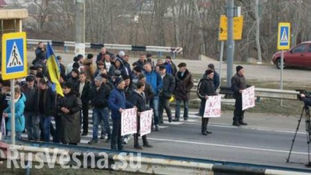 Главные дороги Украины заблокированы протестующими аграриями (ВИДЕО)