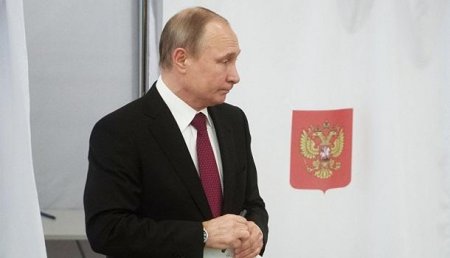 Владимир Путин проголосовал на выборах президента России