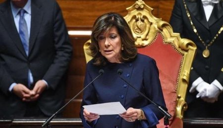 Итальянский сенат впервые возглавит женщина