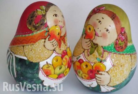 На Киев наступают «пророссийские» пасхальные матрёшки (ФОТО)