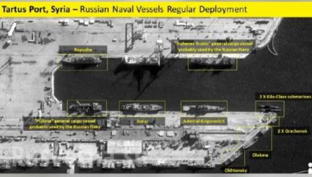 ВАЖНО: В ответ на угрозы США военные корабли ВМФ РФ развернулись в боевой порядок у берегов Сирии (ФОТО)