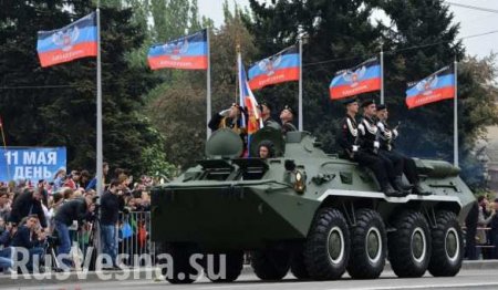 Армия ДНР начала подготовку военного парада ко Дню Победы