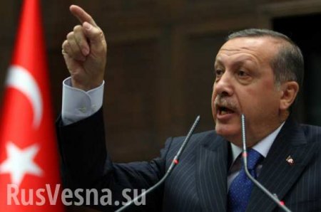 Первоочередная угроза Турции исходит от США — Эрдоган