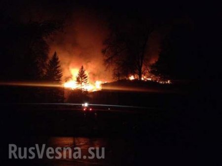 В Донецке вспыхнул пожар на шахте (ФОТО, ВИДЕО)
