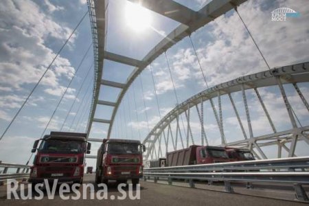 В Раде предложили забрать у России Крымский мост в качестве «контрибуции»