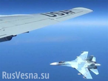 Русский «Удар во фланг»: Лётчики Су-27 доводят «до белого каления» военных пилотов США