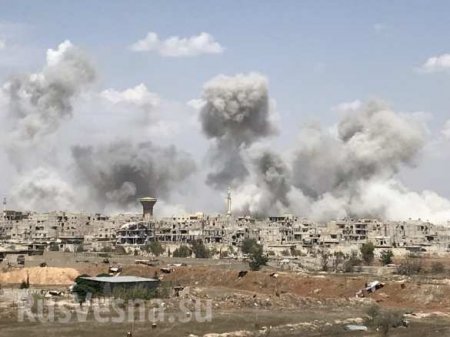 Штурм Ярмука: ВКС РФ и Армия Сирия обрушили на ИГИЛ тонны бомб и снарядов, пехота рвётся сквозь руины (ФОТО, ВИДЕО)