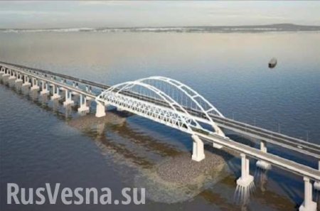 «Будем дружить и пользоваться», — о планах на крымский мост рассказали в Киеве (ВИДЕО)