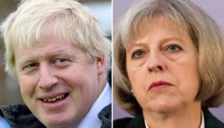 Скандалы в Лондоне: министр Джонсон заподозрил премьершу Мэй в безумии