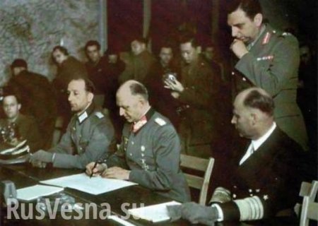 Акт о капитуляции Германии в 1945 году подписал Порошенко, — украинское ТВ (ФОТО)