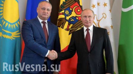 В Республике Молдова началась евразийская революция