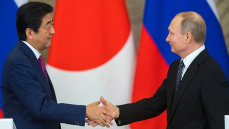 «Особые отношения»: о чём договорятся Владимир Путин и премьер Японии Синдзо Абэ (ФОТО)