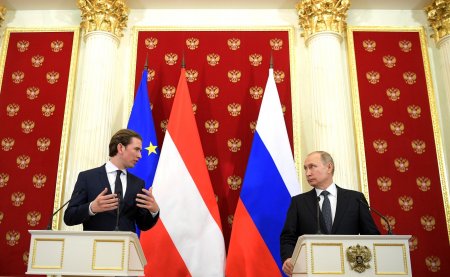 Курц: Австрии нужно сотрудничать с Россией, США становятся всё более ненадёжными