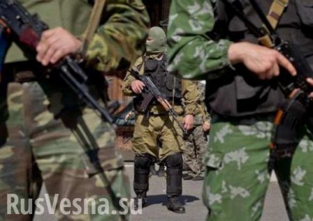 Пленного «всушника» провели по центру Луганска (ВИДЕО)