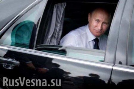 Владимир Путин прибыл в императорский дворец Вены (ВИДЕО)