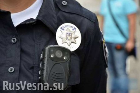 Украинские полицейские феерично опозорились при задержании (ВИДЕО)