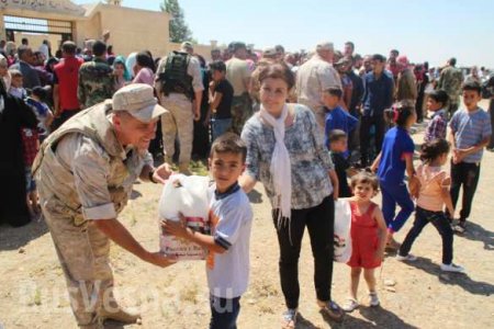 Сирия: Бедуины устроили праздник из-за приезда конвоя Минобороны России (ФОТО, ВИДЕО)