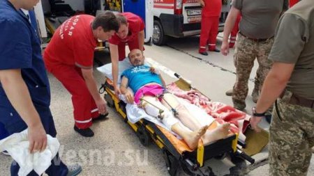 В Одессу доставили раненых карателей (ФОТО)