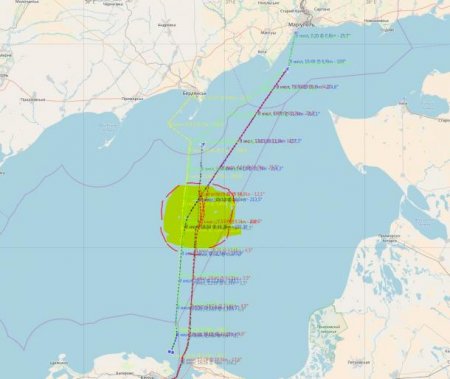 ФСБ перехватила в Азовском море семь украинских торговых судов почти за сутки