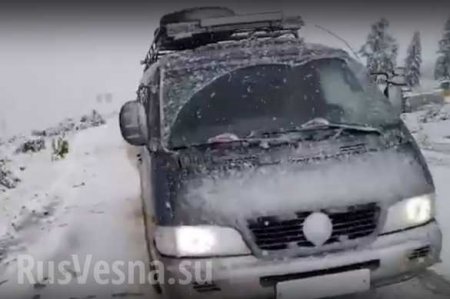 В России посреди июля выпал снег (ФОТО, ВИДЕО)