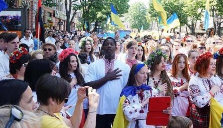 Время удивительных историй: «негр-патриот Украины превозмог пророссийского сепаратиста в Одессе»