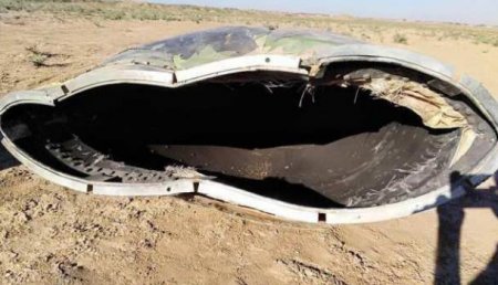 В Сирии потерпел крушение неопознанный военный самолёт (ВИДЕО, ФОТО)