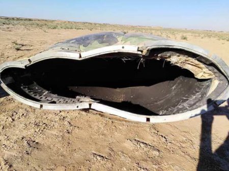 В Сирии потерпел крушение неопознанный военный самолёт (ВИДЕО, ФОТО)