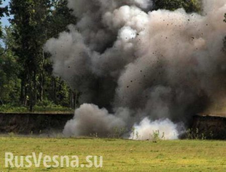 Каратель «самоликвидировался» во время инженерной разведки на Донбассе