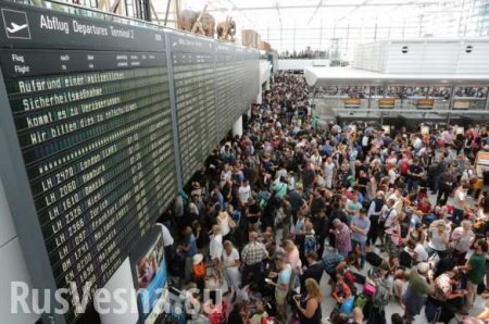 Хаос в аэропорту Мюнхена: тысячи измученных пассажиров и миллионы евро убытков (ФОТО)