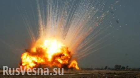 На оккупированном Киевом Донбассе взорваны сотни боеприпасов (ФОТО, ВИДЕО)